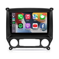 Autoradio Android 2 Din sans fil Wifi d'usine avec GPS, Bluetooth 5.1, Android Auto et Carplay, écran multimédia 10,1 pouces pour GMC Sierra