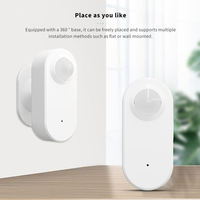 Détecteur de mouvement intelligent WiFi Zigbee PIR, grand angle 105°, portée 5m, autonomie de 3 mois, alertes via application Android, compatible Tuya/Home Flip