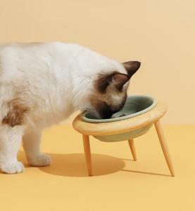 Comedero Artesanal de Madera para Gatos - Product Image 4