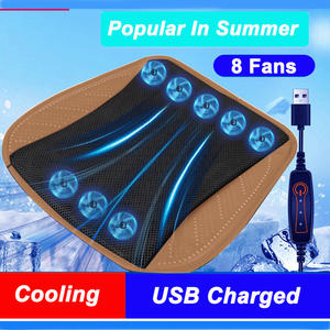 الرياح الكهربائية مكتب تهوية شحن USB المنزل تبريد السيارة وسادة السيارات - Product Image 3