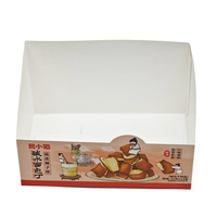 Boîtes en carton personnalisées écologiques pour biscuits, imprimées, avec revêtement, design pliable, pour emballage alimentaire et snacks, finition brillante, présentation au détail