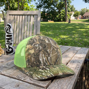 หมวก injae Vina แบบมีโครง Camo Trucker แบบเวียดนามปักโลโก้ - Product Image 3