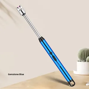 USB Có Thể Sạc Lại Nhà Bếp Đánh Lửa Nhẹ Hơn Tpe-C Giao Diện Windproof Arc Xung Đánh Lửa Súng Arc Nhẹ Hơn - Product Image 6