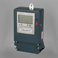 Compteur d'énergie triphasé à quatre fils multi-tarifs, installation facile, ignifuge, haute précision, compteur électrique intelligent sans fil