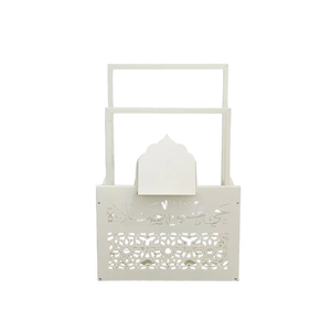 Soporte Decorativo para Oración de Ramadán con Estante para el Corán, Artículos Esenciales para Musulmanes, Elegante Soporte para Alfombra de Oración de Metal Dorado - Product Image 5