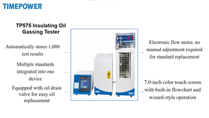 TIME POWER Premium Quality Lab liefert heiß verkauften petro chemischen Strom Eisenbahn Isolier öl Begasungs tester Top Choice - Product Image 2