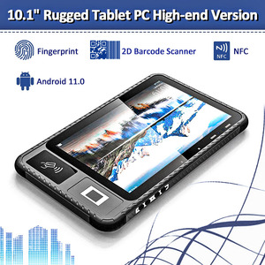 Usine la moins chère 10.1 ''Android13 avec <span class=keywords><strong>Google</strong></span> Service Tablette <span class=keywords><strong>PC</strong></span> robuste avec lecteur de codes à barres 1D 2D d'empreintes digitales RJ45 NFC en option - Product Image 2