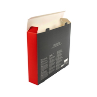 Papier d'emballage alimentaire de luxe personnalisé, laminage mat, carton coloré, boîtes cadeaux pliables pour l'emballage de bougies et de parfums, recyclé
