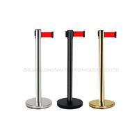 Barrière de contrôle de foule en plastique rétractable pour stand d'exposition automobile, support de vélo, clôture – Vente en gros