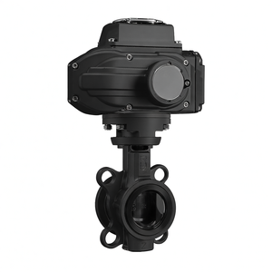 Vanne papillon électrique modulante COVNA à réduction tarifaire, avec plaque en PTFE et corps en acier inoxydable, actionneur électrique 24 V CC - Product Image 6