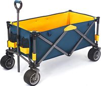 Chariot de plage robuste pliable pour l'extérieur