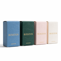 Boîte en carton écologique personnalisée avec logo imprimé recto-verso, petite boîte, emballage de parfum, boîtes pour cosmétiques