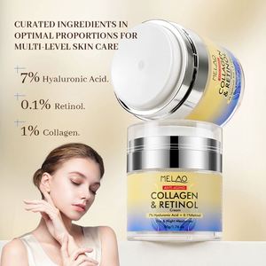 OEM/ODM MELAO Meilleure <span class=keywords><strong>crème</strong></span> pour le <span class=keywords><strong>visage</strong></span> Lotion pour le <span class=keywords><strong>visage</strong></span> jour et nuit à l'acide hyaluronique pour femmes et hommes <span class=keywords><strong>Crème</strong></span> pour le <span class=keywords><strong>visage</strong></span> au collagène - Product Image 4
