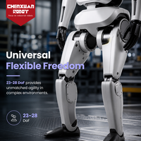 Robot Humanoide con IA Avanzada, 28 Grados de Libertad, 136 cm de Altura, 30 kg de Peso, para Laboratorios Inteligentes y Pantallas Interactivas