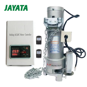 Porte à enroulement moderne en alliage d'aluminium JAYATA DC600kg avec <span class=keywords><strong>moteur</strong></span> AC/DC pour garage, entrepôt, hôtels et villas - Product Image 1