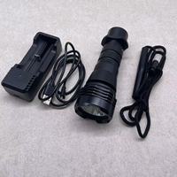 Torche de plongée sous-marine à lumière led XM-U2 Cree 3 de marque DPR avec batteries rechargeables 1*18650