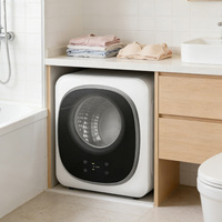 Vente en gros Mini machine à laver automatique à un tambour Sous-vêtements/chaussettes de ménage Nettoyant Tenture murale Design Séchage Caractéristique Rv Hotel