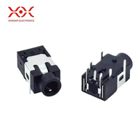 Connecteur audio femelle jack 3,5 mm stéréo à broche droite pour équipement audio domestique – Approvisionnement direct usine