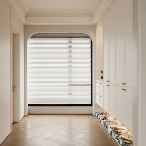 <span class=keywords><strong>Mueble</strong></span> Zapatero de Estilo Francés Tradicional Moderno para Sala de Estar, Almacenamiento Modular Personalizado para Toda la Casa con Puertas Tejidas de <span class=keywords><strong>Ratán</strong></span> Integradas - Product Image 3