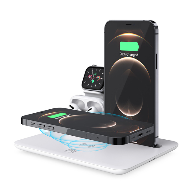 4-in-1 Wireless Charger Mobile Accessories Watch Headset Wireless Charger