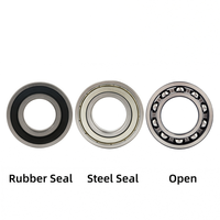 Rodamiento de Bolas de Ranura Profunda de Alta Precisión 6204-2RS 6205-2RS ABEC3/ABEC5 |   Acero Cromado Sellado para la Industria Automotriz