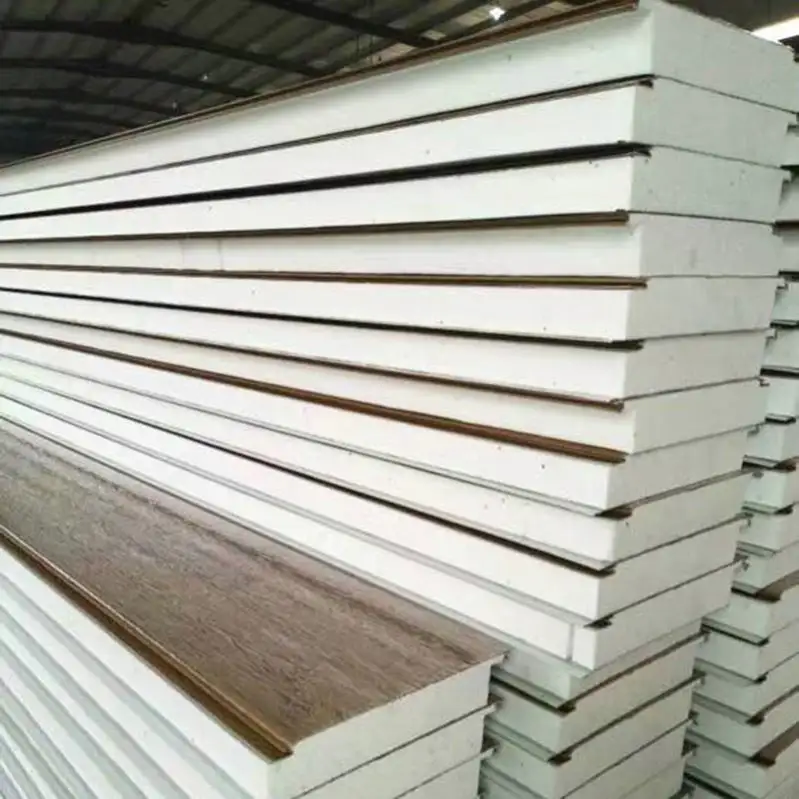 Factory Supplying Polyurethane 100Mm Aluminium Sandwich Roof Panel