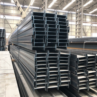 Poutre en acier carbone ASTM laminée à chaud personnalisée, profil structurel universel Q235 SS400 pour la construction