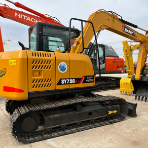 Excavatrice d'occasion SANY SY75C Prix avantageux Excellentes performances Excavatrice d'occasion SANY à vendre - Product Image 1