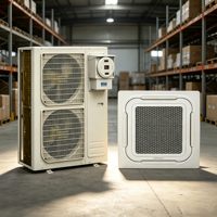 Climatiseur de plafond séparé pour le refroidissement et le chauffage R410A, antidéflagrant BDKT-120 pour l'industrie pétrolière et gazière