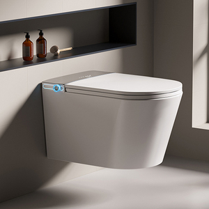 Hiện đại Thiết bị vệ sinh chân cảm biến Đỏ bừng nhà vệ sinh WC Bát inodoro tự động cảm biến treo tường thông minh thông minh nhà vệ sinh cho khách sạn - Product Image 1