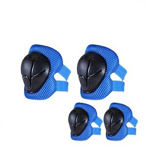 Ensemble de sécurité 6-en-1 pour enfants (garçons et filles) de 3 à 7 ans : protections en plastique pour genoux, coudes et poignets pour le patinage (vente en gros) - Product Image 1