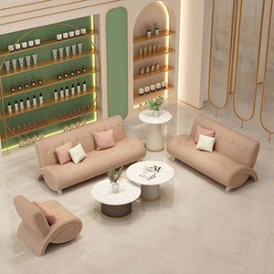 Одноместный роскошный диван, кофейный столик для гостиной, досуга, ресепшн, салон красоты, эксцентричный стул - Product Image 4