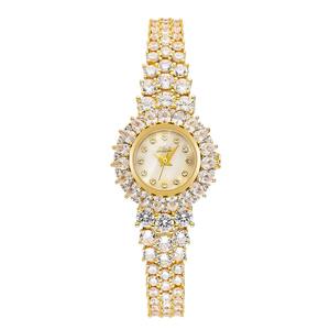 Reloj de Cuarzo con Incrustaciones de Circonio y Cobre de Alta Gama, Elegante y a la Moda para Mujer - Product Image 6
