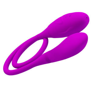 Vibratore anale vaginale a proiettile Extra lungo a doppia testa in Silicone per maschio femmina - Product Image 4