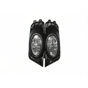 Juego de Luces Antiniebla LED para 2009-2011, 12V, Nuevo Sistema de Iluminación Automotriz de Repuesto, Carcasa Negra, Lente Transparente - Product Image 1