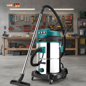 Nouvelle conception, bonne qualité, aspirateur 70L avec un réservoir en acier inoxydable, idéal pour les tâches de nettoyage industriel, aspirateur portable 70L - Product Image 1