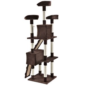 Moderno Grande Albero Tiragraffi di Lusso per Gatti, Torre Arredo con Palo Tiragraffi per Gattini, <span class=keywords><strong>Casa</strong></span> per Animali - Product Image 2