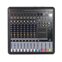 Console de mixage audio professionnelle 8 canaux GT-4500, best-seller du fabricant