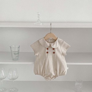 <span class=keywords><strong>Nouveau</strong></span>-<span class=keywords><strong>né</strong></span> bébé vêtements <span class=keywords><strong>été</strong></span> bébé barboteuse fille poupée col combinaison pur coton lin vêtements d'extérieur respirant vêtements pour bébés - Product Image 5