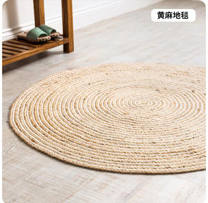 Sinh Thái Thân Thiện Trong Nhà Ngoài Trời Chống Vết Đảo Ngược Chống Trượt Mềm Mại Có Thể Giặt Chống Cháy Handmade Gai Dầu Đay Sisal Thảm Thảm - Product Image 3