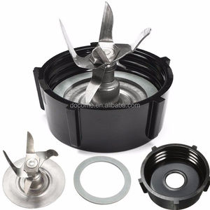 Juego de tapas cuadradas de plástico para <span class=keywords><strong>licuadora</strong></span>, 5 tazas, con junta de cuchilla, tapa <span class=keywords><strong>Base</strong></span>, piezas de repuesto para osterrizador - Product Image 3