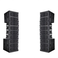 Sistem Suara Line Array 12 Inch untuk Jarak Jauh, Paket Speaker Line Array Lengkap untuk Proyek Pariwisata Budaya Teater Skala Besar