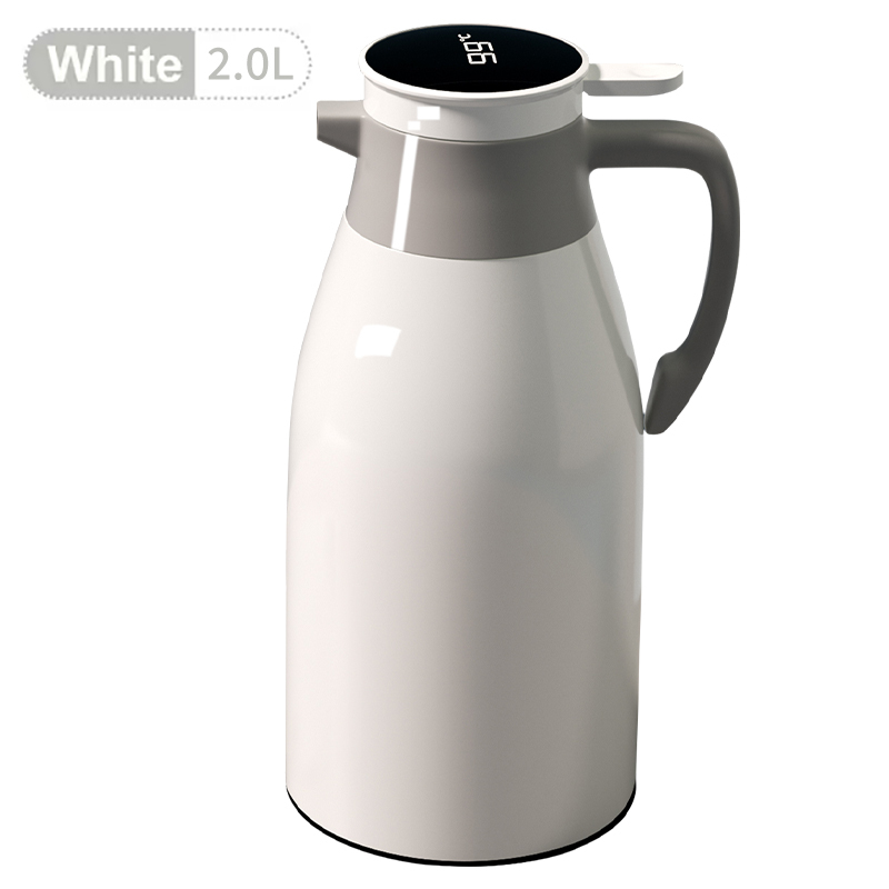 Household Smart Large Capacity Stainless Steel Glass Thermos Kettle Digital Temperature Display 24-36 Hours Thermal Applicable view 2