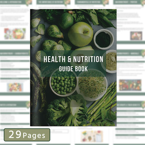 Nuevo Libro Guía de Salud y Nutrición, Papel Recubierto A4, Libro de Regalo - Product Image 2