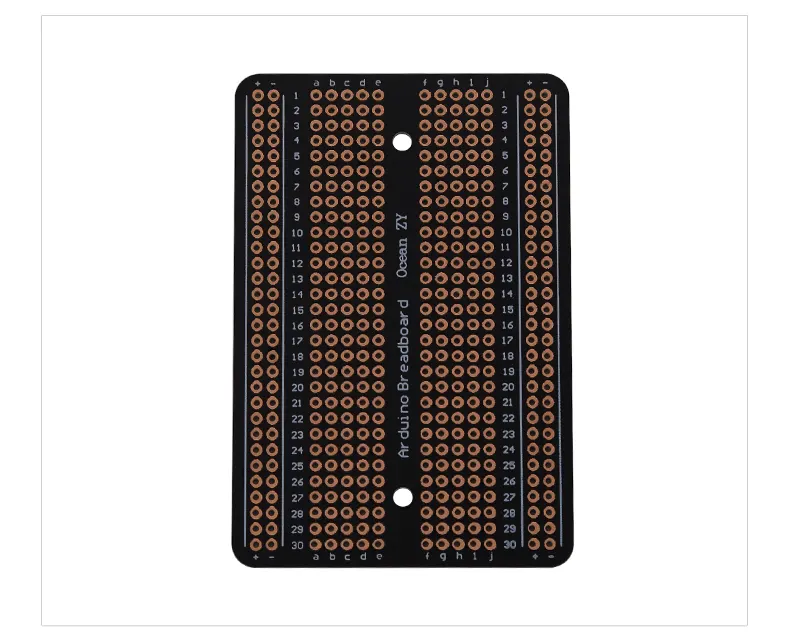 Fr-4อิเล็กทรอนิกส์สากลขนาด: 94*64ซม. Breadboard Pcb