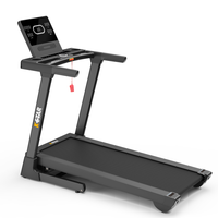 Treadmill Lipat Kstar dengan Pengaturan Kecepatan Elektrik, Layar LED, dan Kemiringan Otomatis 15% untuk Penggunaan di Rumah