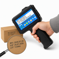 Imprimante à jet d'encre portable DEMAX, machine à code de date portable pour l'impression de numéros de lot et de dates d'expiration sur les emballages alimentaires, les sacs et les cartons