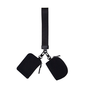 Custom Letter Logo Portable Wrist <strong>Bag</strong> Small Nylon Bank Card and <strong>Change</strong> Storage <strong>Bag</strong> with Zipper Waterproof Purse - Product Image 2