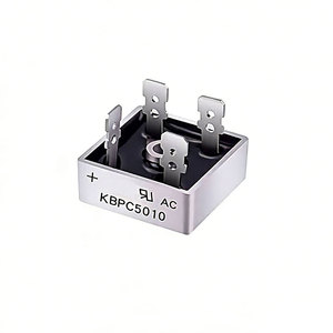 Ponts redresseurs à diodes KBPC1510 2510 3510 5010, diodes 50A 1000V, diode redresseuse de puissance KBPC 5010, composants électroniques - Product Image 1