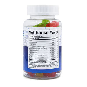 Private Label Keto Bhb Gomas Cetona Aumentar o Metabolismo Cleanse Detox <span class=keywords><strong>Gut</strong></span> Cuidados de Saúde Gummy Candy Dosagem Vitamina 60 Gomas - Product Image 6